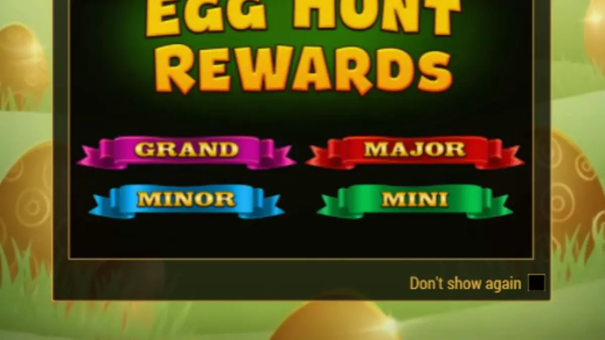 Tampilan visual slot Golden Egg Hunt dengan tema musim semi dan telur emas