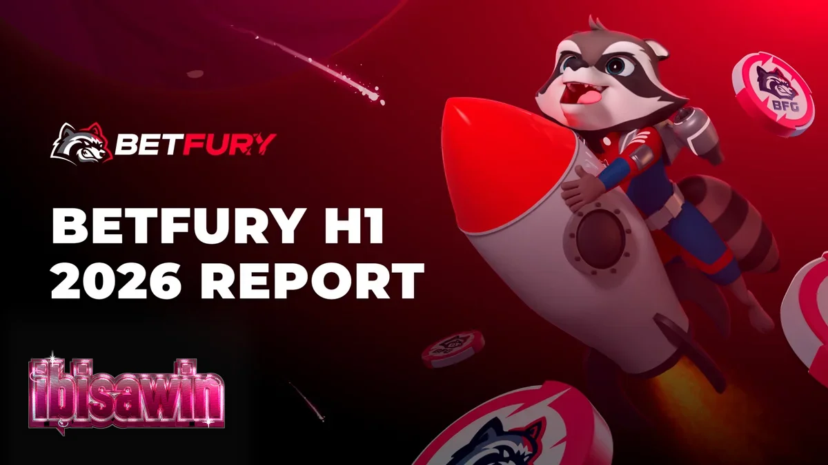 Tampilan antarmuka platform gaming BetFury dengan elemen kripto